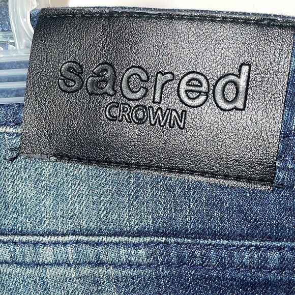 Sacred crown Mens Jeans - Picture 10 of 10